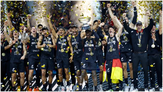 Alemania gana el Eurobasket 2025. (EFE)