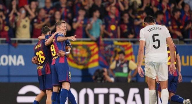 Tárrega abatido ante el FC Barcelona