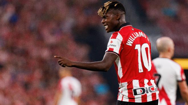 Nico Williams en un partido con el Athletic (Foto: Cordon Press)