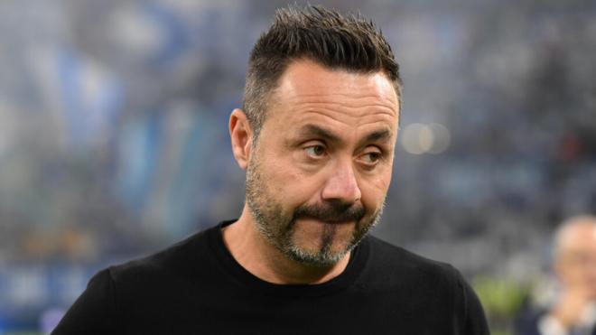 Roberto de Zerbi buscará el cambio de dinámica ante el Real Madrid (foto: Cordon Press).