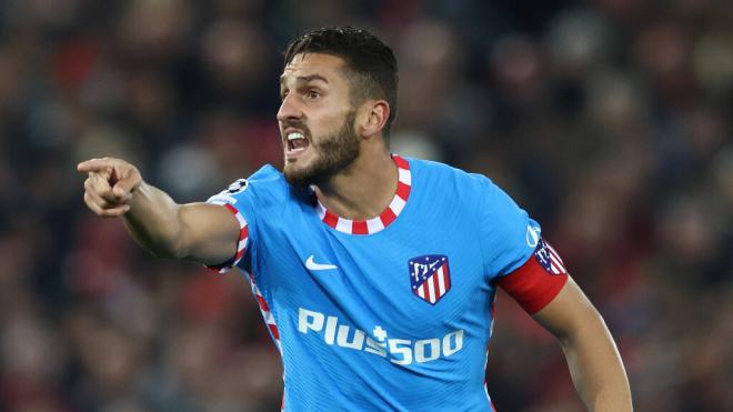Koke Resurreción es uno de los jugadores que disputaron el último Liverpool-Atlético (foto: cord