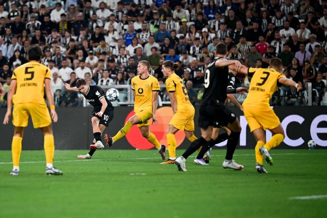 Lance del Juve-Borussia (Foto: X).