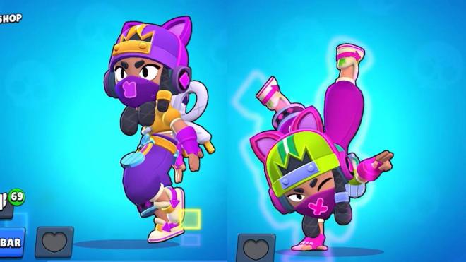 Las nuevas skins sorpresa de Mina en Brawl Stars (Imagen: GoDeiK)