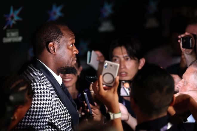 Usain Bolt en los Mundiales de Atletismo (Foto: Cordon Press)