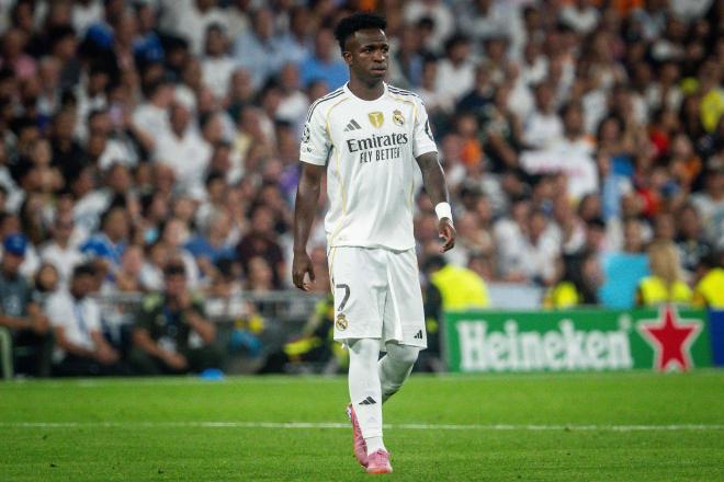 Vinicius Jr, en el Real Madird - Olympique de Marsella (Foto: Cordon Press)