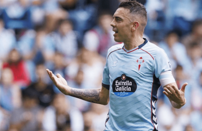 iago Aspas ante el Villarreal (Foto: LaLiga).