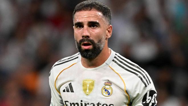 Dani Carvajal en el partido del Real Madrid contra el Marsella (Cordon Press)