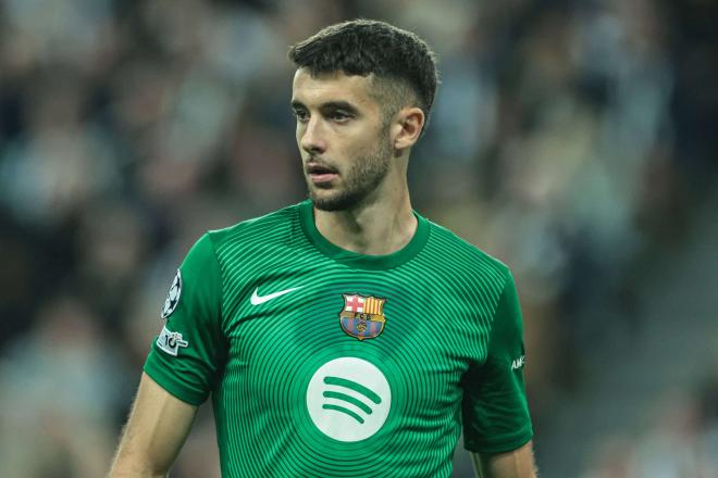 Joan García en el partido ante el Newcastle (Cordon Press)