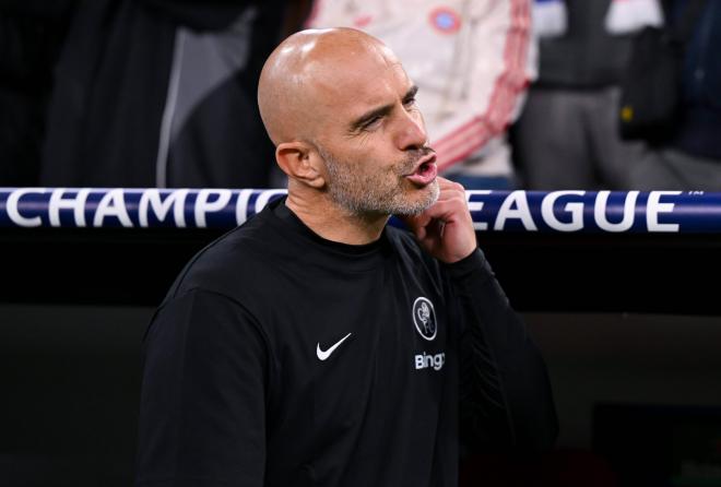 Enzo Maresca dirige el duelo Champions ante el Bayern. (Foto: Cordon Press)