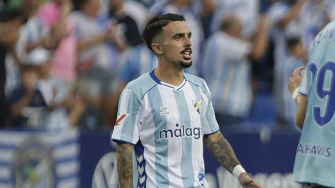 Joaquín Muñoz, con el Málaga CF (Foto: LALIGA).