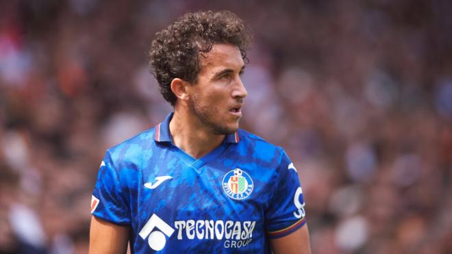 Luis Milla en un partido del Getafe (Cordon Press)
