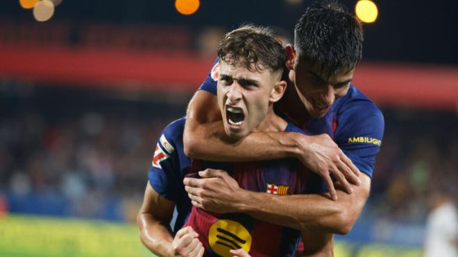 Fermín López celebra un gol en LALIGA (Cordon Press)