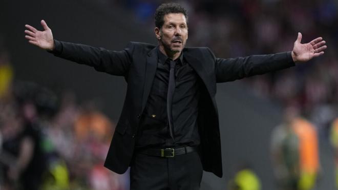 Diego Pablo Simeone, entrenador del Atlético de Madrid (Foto: Europa Press)