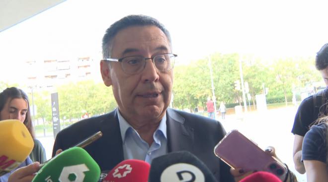 Bartomeu, a la salida del juzgado (Foto: ElDesmarque)