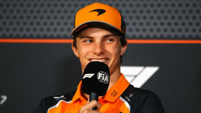 Oscar Piastri, en Bakú (Foto: McLaren).