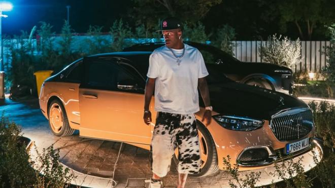 Vinicius Jr ha vuelto a demostrar su estado en redes sociales (foto: Instagram Vinicius).