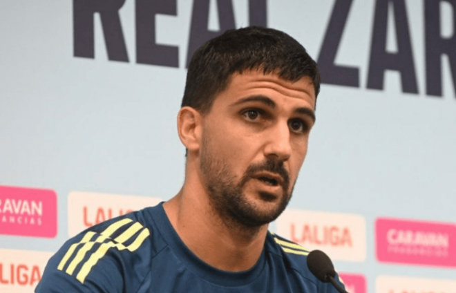 Carlos Pomares en sala de prensa. (Foto: RZ)