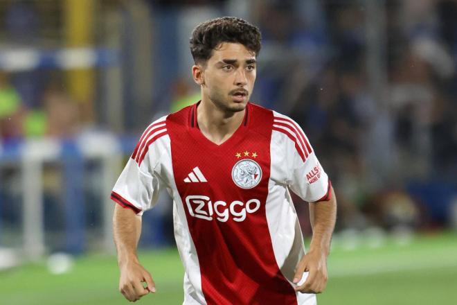Raúl Moro, con el Ajax.