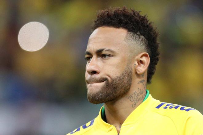 Neymar con la selección brasileña (Cordon Press)