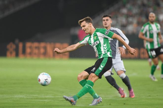 Diego Llorente, en el Betis - Real Sociedad (Foto: Kiko Hurtado).
