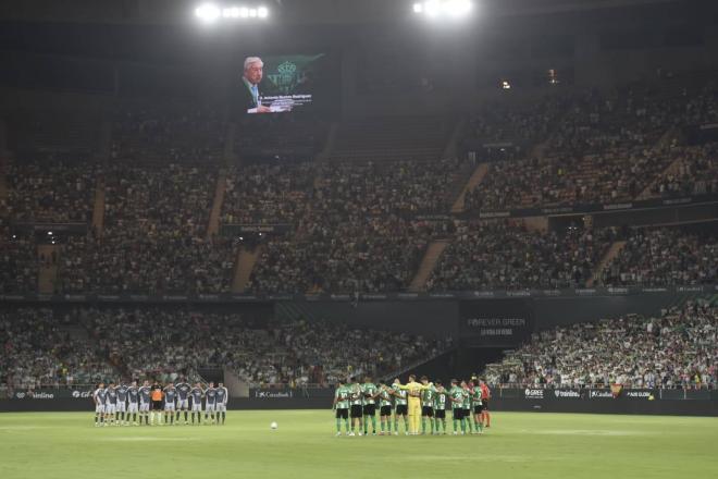 Instantes previos al inicio del Betis - Real Sociedad (Foto: Kiko Hurtado).