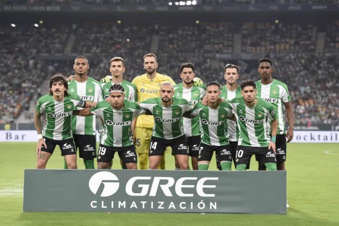 El once de Pellegrini para el Betis - Real Sociedad (Foto: Kiko Hurtado).