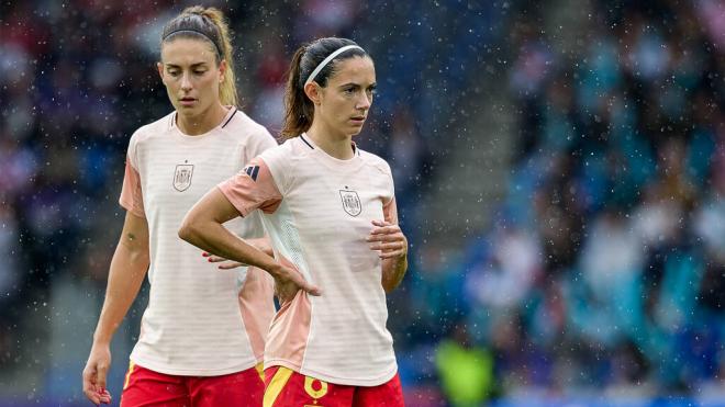 Alexia Putellas y Aitana Bonmatí con la Selección Española (Cordon Press)