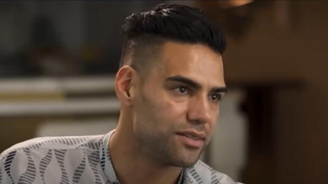 Radamel Falcao ha hablado de su paso por el Atlético y su salida (captura Mario Suárez Yt).