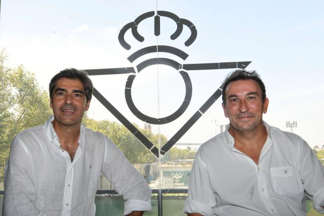 Ángel Haro y López Catalán, en su entrevista para ElDesmarque (Foto: Kiko Hurtado)