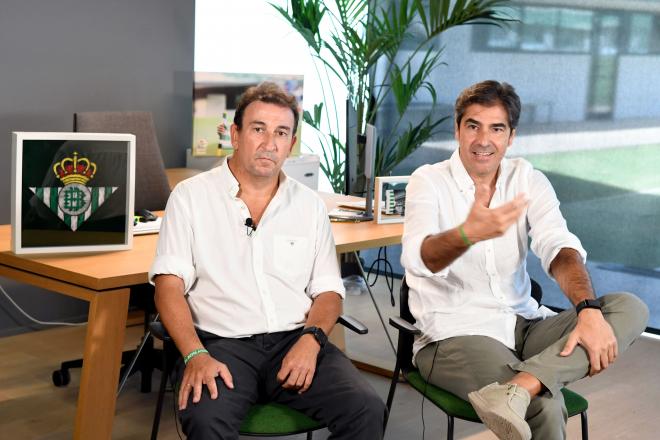 Ángel Haro y López Catalán, en su entrevista para ElDesmarque (Foto: Kiko Hurtado)