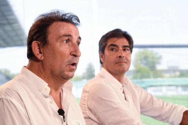 Ángel Haro y López Catalán, en su entrevista para ElDesmarque (Foto: Kiko Hurtado)