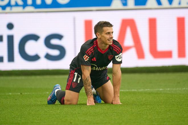 Alfon, ante el Alavés (Foto: Cordon Press).
