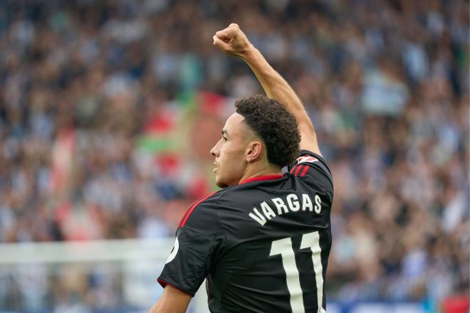 Rubén Vargas, ante el Alavés (Foto: Cordon Press).