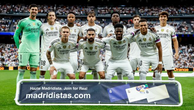 El XI del Real Madrid ante el RCD Espanyol (Foto: Real Madrid)
