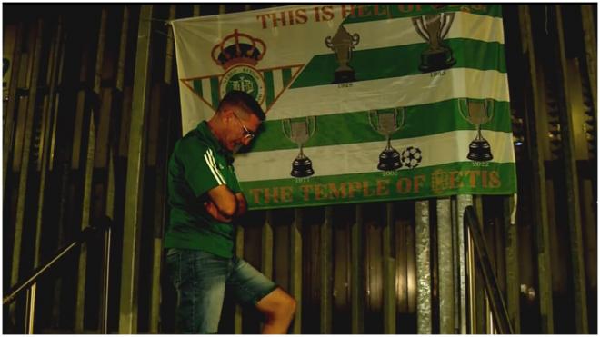 Javier Maldonado, en el Benito Villamarín.