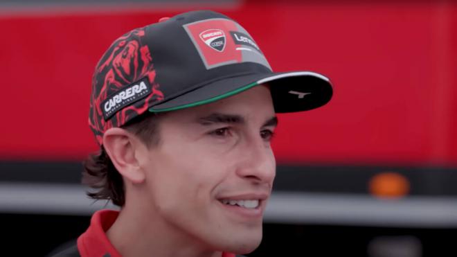 Marc Márquez, en una entrevista (Foto: MotoGP).