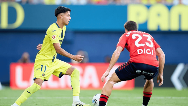 Ilias Akhomach, en el Villarreal-Osasuna (Foto: LaLiga).