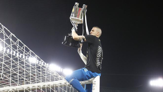 Jaume Doménech se retira habiendo ganado la Copa de 2019 (Foto: Valencia CF)