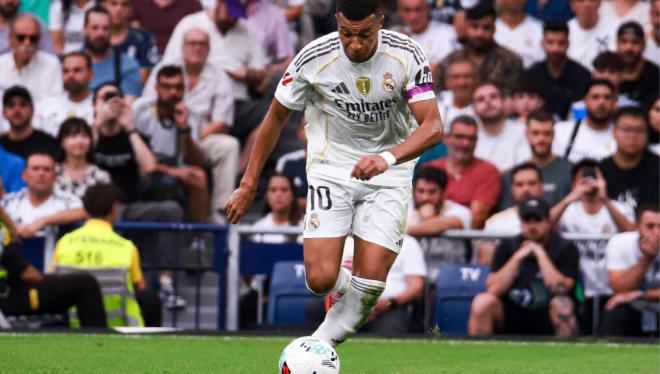 Kylian Mbappé en el Real Madrid - RCD Espanyol (Foto: Cordon Press)