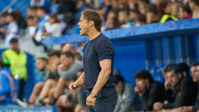Matías Almeyda, ante el Alavés (Foto: Cordon Press).