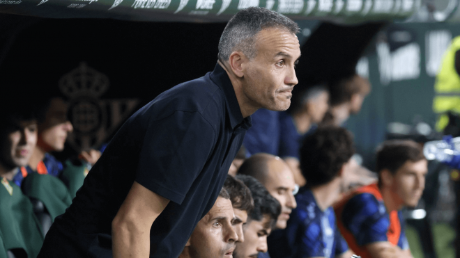Sergio Francisco, durante el Betis-Real Sociedad (Foto: Cordon Press).