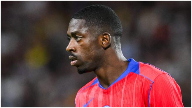 Ousmane Dembélé, en un partido del PSG (FOTO: Cordón Press).