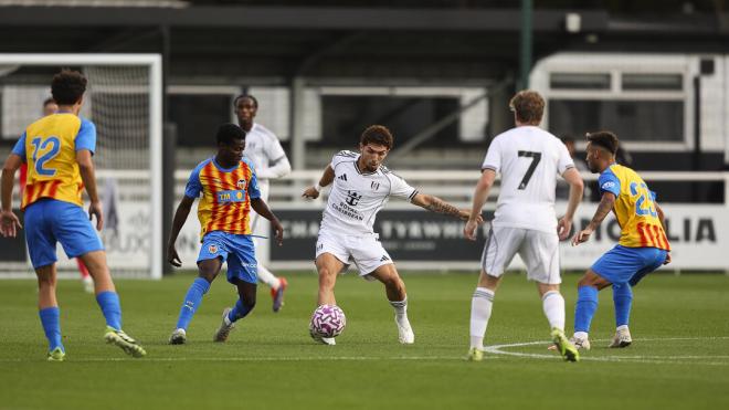 El VCF Mestalla en la Premier League International (Foto: Valencia CF)