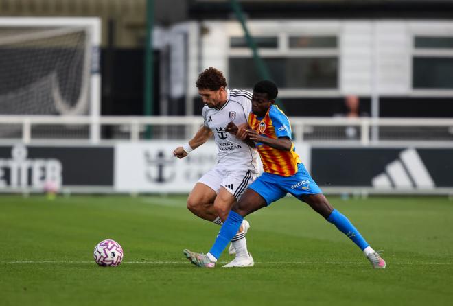 El VCF Mestalla en la Premier League International (Foto: Valencia CF)