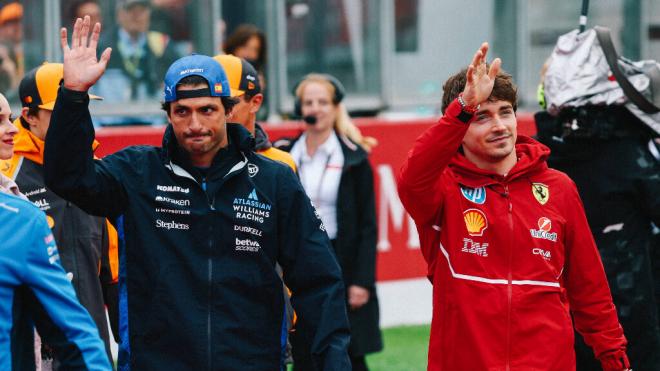 Carlos Sainz y Charles Leclerc (Cordon Press)
