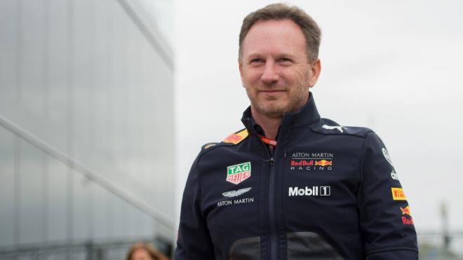 Christian Horner con Red Bull en un gran premio (Cordon Press)