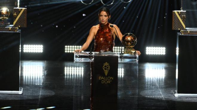 Aitana Bonmatí jugadora del FC Barcelona (Balón de Oro)