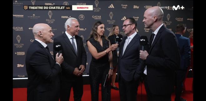 Pedja Mijatovic señala que habrá pelea Mbappé-Lamine Yamal por el Balón de Oro (captura Movista