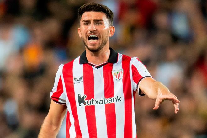 Aymeric Laporte, todo un líder vocal en el terreno de juego (Foto: Athletic Club).