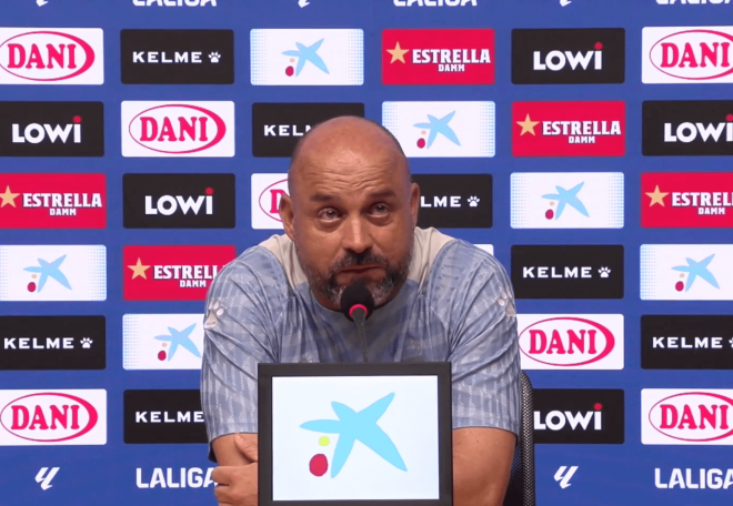 Manolo González, entrenador del RCD Espanyol